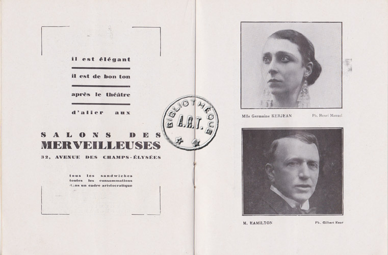 Les programmes de Théatre de l\