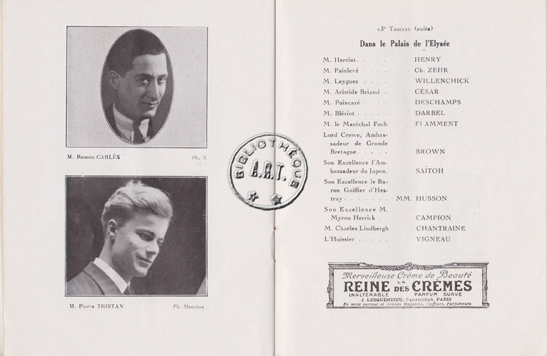 Les programmes de Théatre de l\