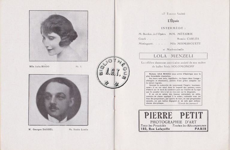 Les programmes de TThéatre de l\