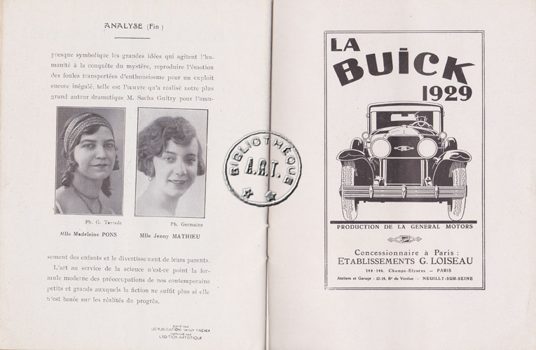 Les programmes de Théatre de l\
