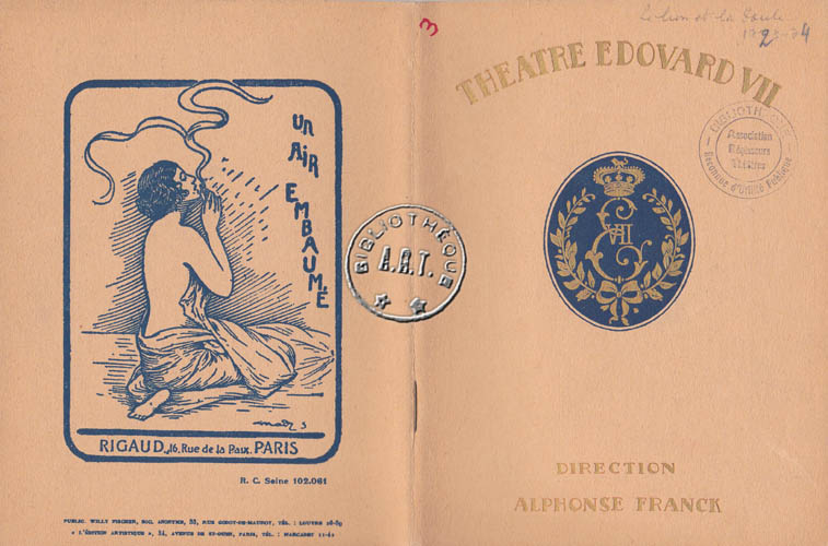 Les programmes de Théatre de l\