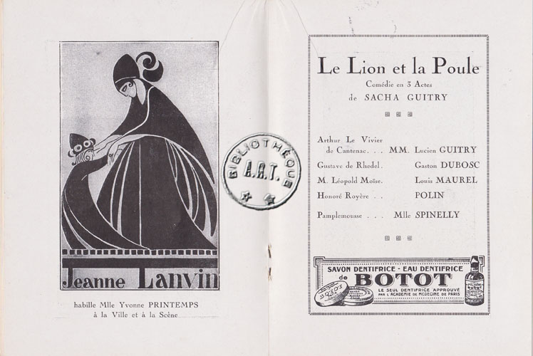 Les programmes de Théatre de l\