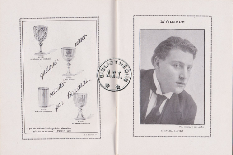 Les programmes de Théatre de l\