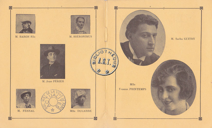 Les programmes de Théatre de l\