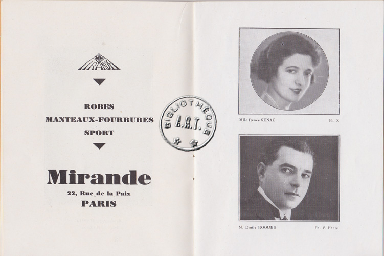 Les programmes de Théatre de l\