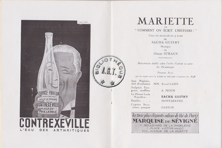 Les programmes de Théatre de l\