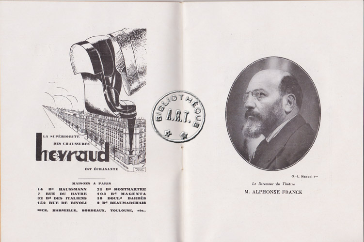 Les programmes de Théatre de l\