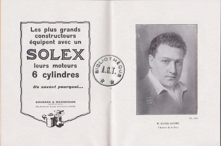 Les programmes de Théatre de l\