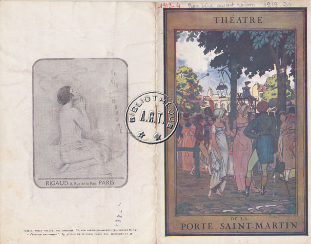 Les programmes de Théatre de l\