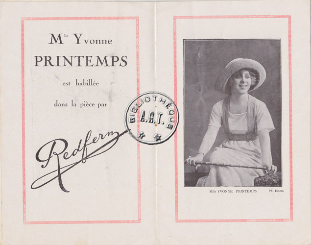 Les programmes de Théatre de l\