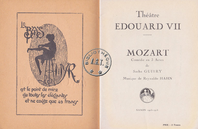 Les programmes de Théatre de l\