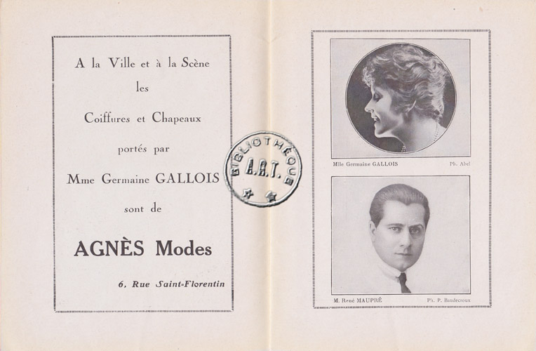 Les programmes de Théatre de l\
