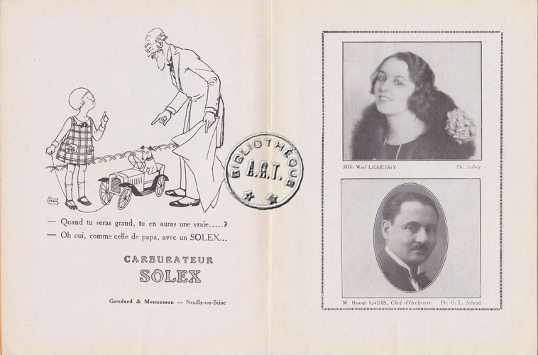 Les programmes de Théatre de l\