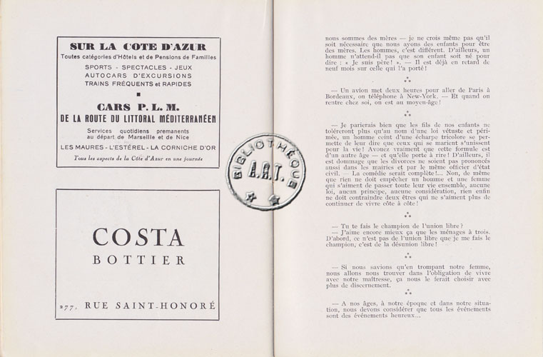 Les programmes de Théatre de l\