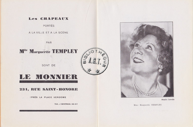 Les programmes de Théatre de l\