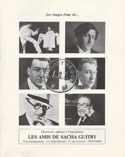 Les programmes de Théatre de l\
