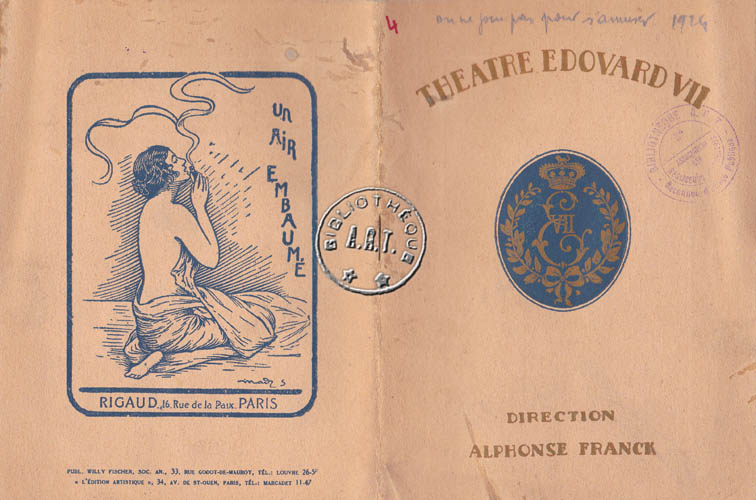 Les programmes de Théatre de l\