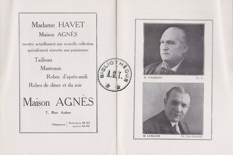 Les programmes de Théatre de l\