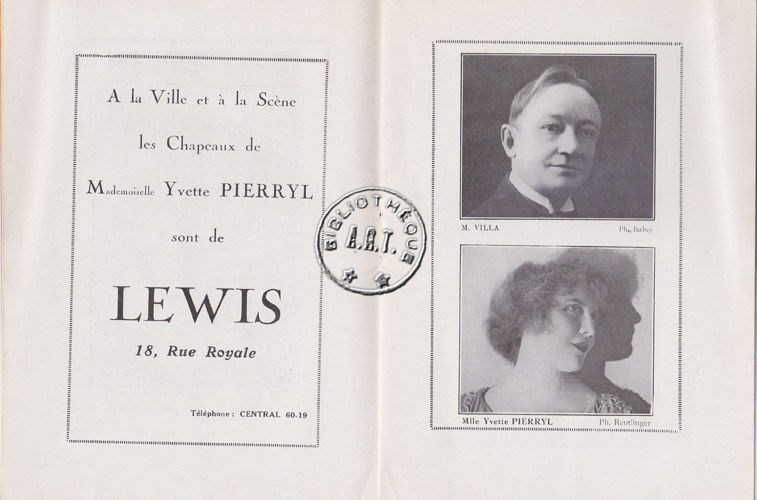 Les programmes de Théatre de l\