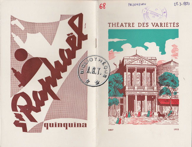 Les programmes de Théatre de l\