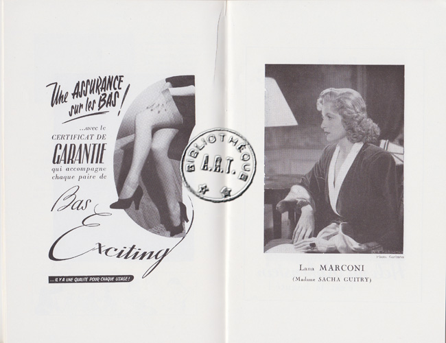 Les programmes de Théatre de l\
