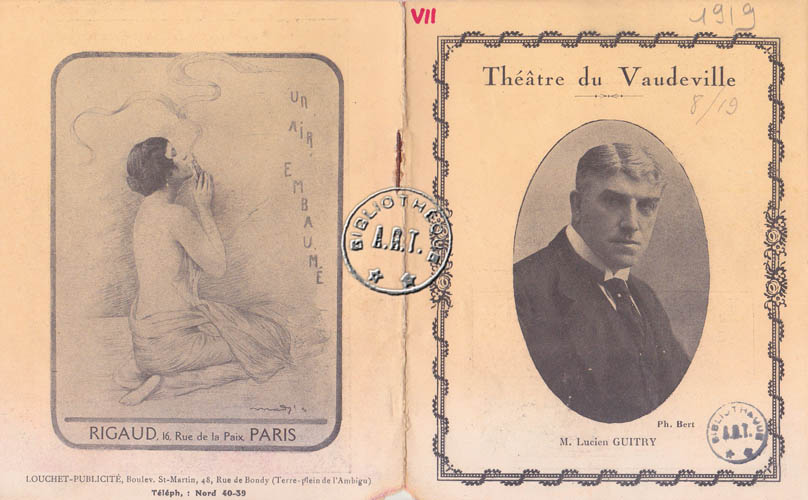 Les programmes de Théatre de l\