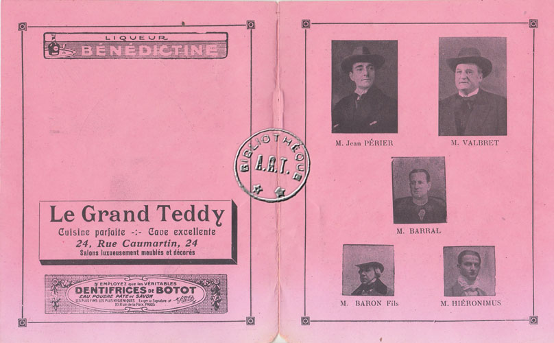 Les programmes de Théatre de l\