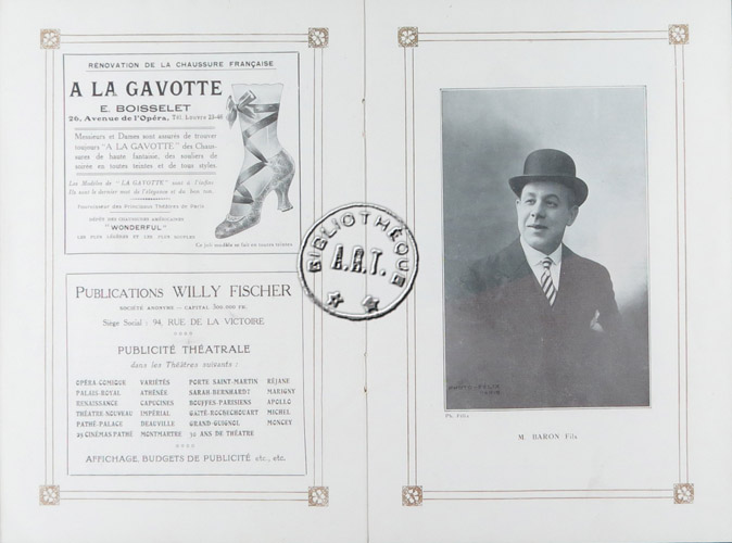 Les programmes de Théatre de l\