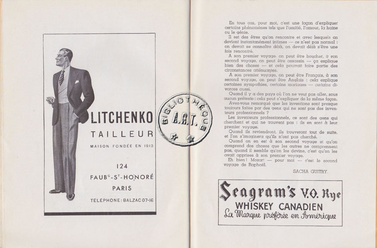 Les programmes de Théatre de l\