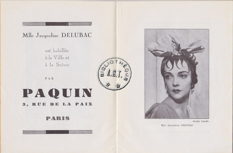 Les programmes de Théatre de l\