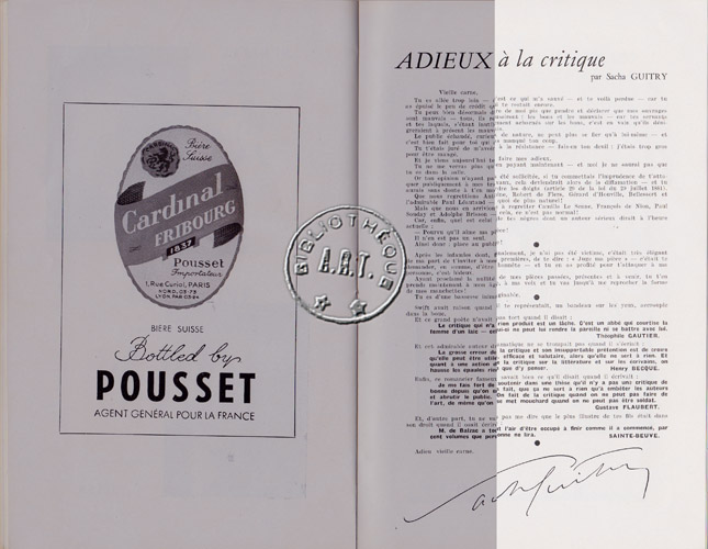 Les programmes de Théatre de l\
