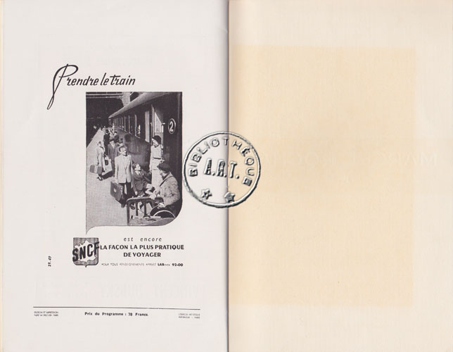 Les programmes de TThéatre de l\