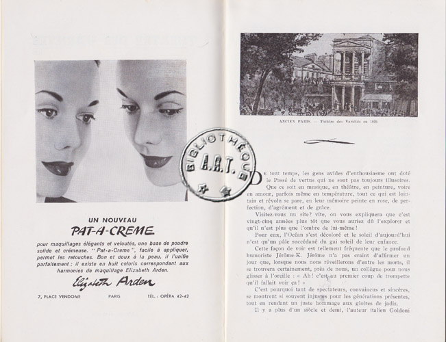 Les programmes de Théatre de l\