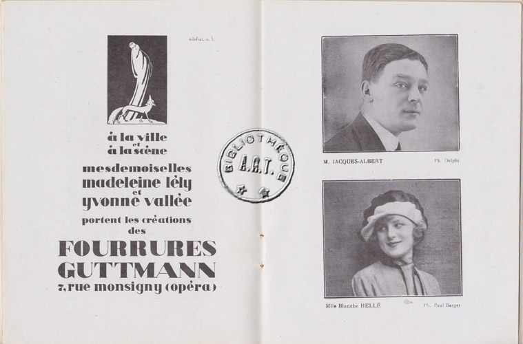 Les programmes de Théatre de l\