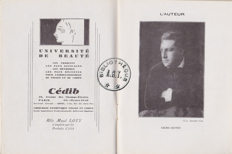 Les programmes de Théatre de l\