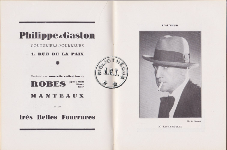 Les programmes de Théatre de l\