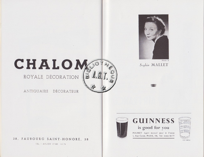 Les programmes de Théatre de l\