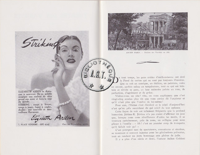 Les programmes de Théatre de l\