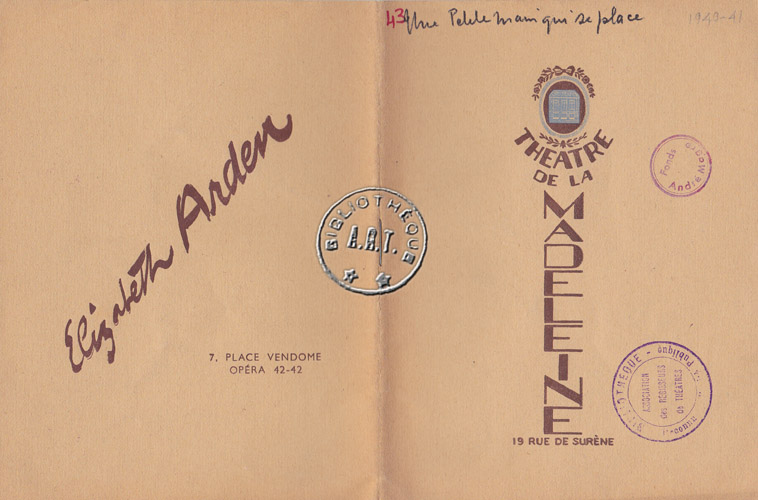 Les programmes de Théatre de l\