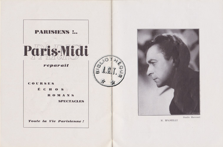 Les programmes de Théatre de l\