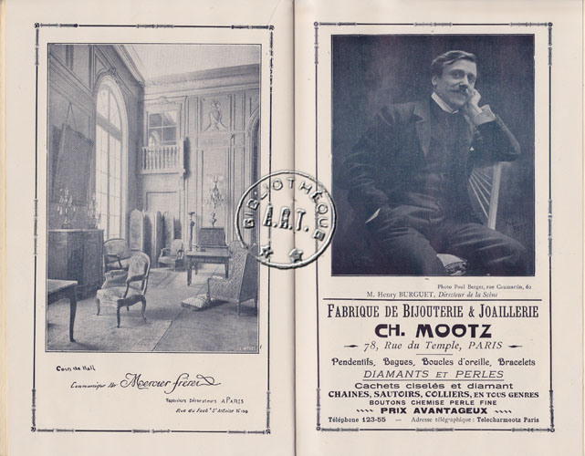 Les programmes de Théatre de l\