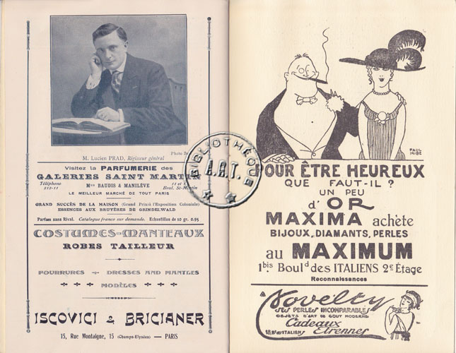 Les programmes de Théatre de l\