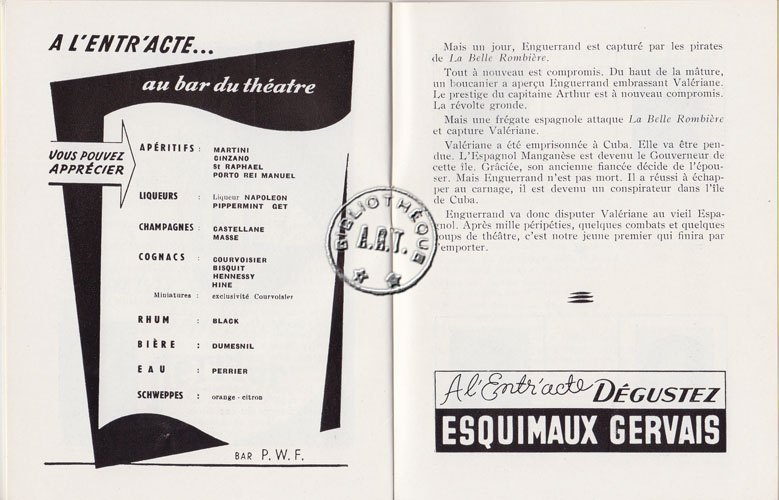 Les programmes de Théatre de l\