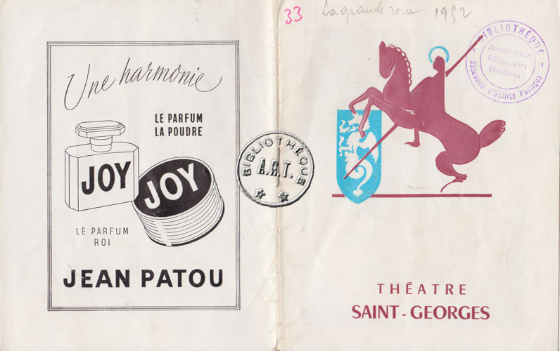 Les programmes de Théatre de l\