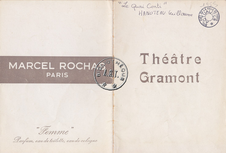 Les programmes de Théatre de l\