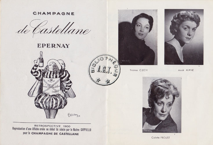 Les programmes de Théatre de l\