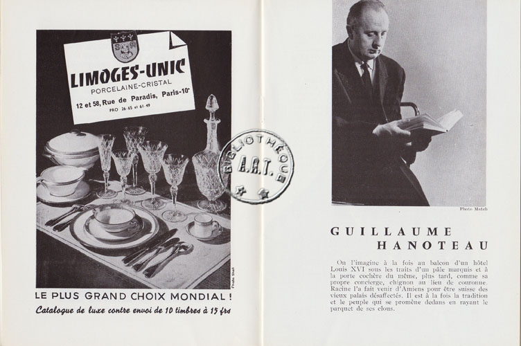 Les programmes de Théatre de l\
