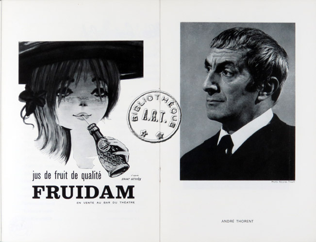 Les programmes de Théatre de l\