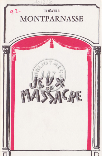 Les programmes de Théatre de l\