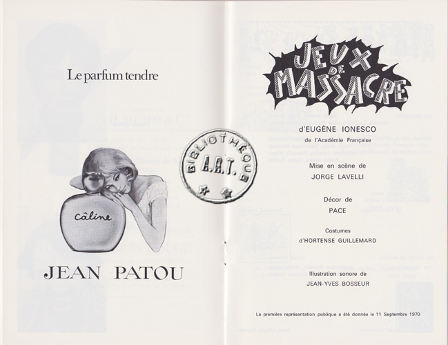 Les programmes de Théatre de l\